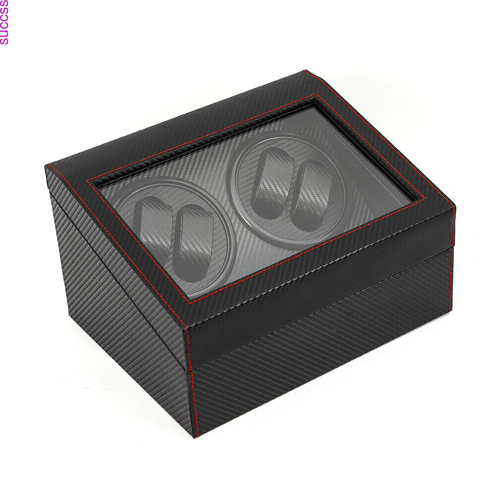 4+6 Automatic Rotation Watch Winder Box Storage Case Self Winding Display Box