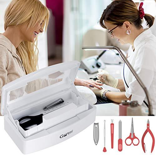 Sanitizing Tray Disinfectant Container Nail Tool Sterilizer Box Plastic Sanitizi