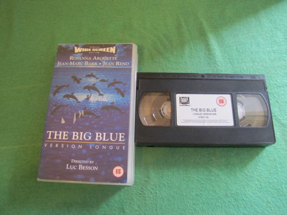 The Big Blue Version Lounge VHS