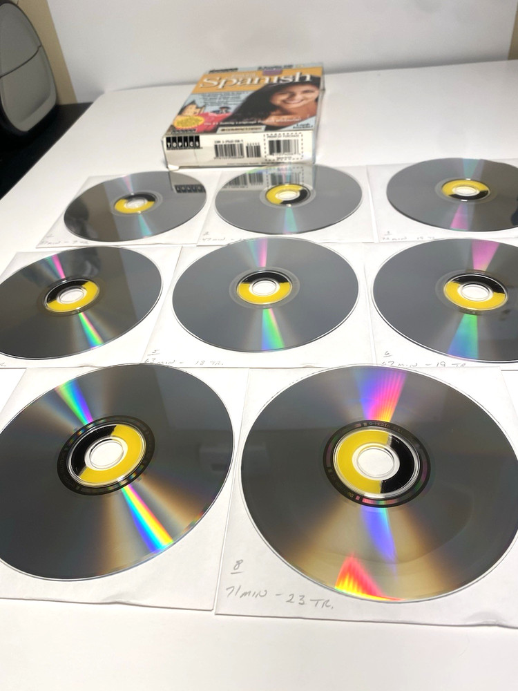 Instant Immersion Spanish Audio Learning System 8 CD Audio Set