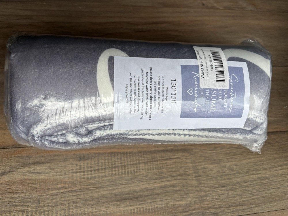 Awesome Reminder Blanket Grey