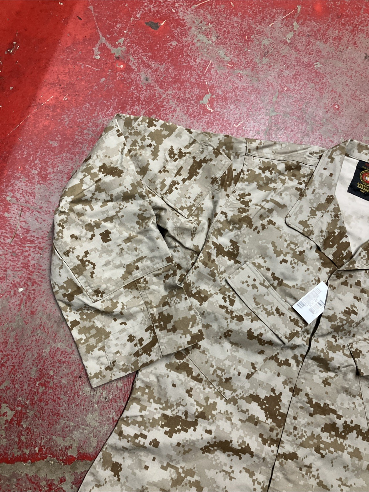 USMC DESERT MARPAT UNIFORM BLOUSE-MEDIUM REGULAR