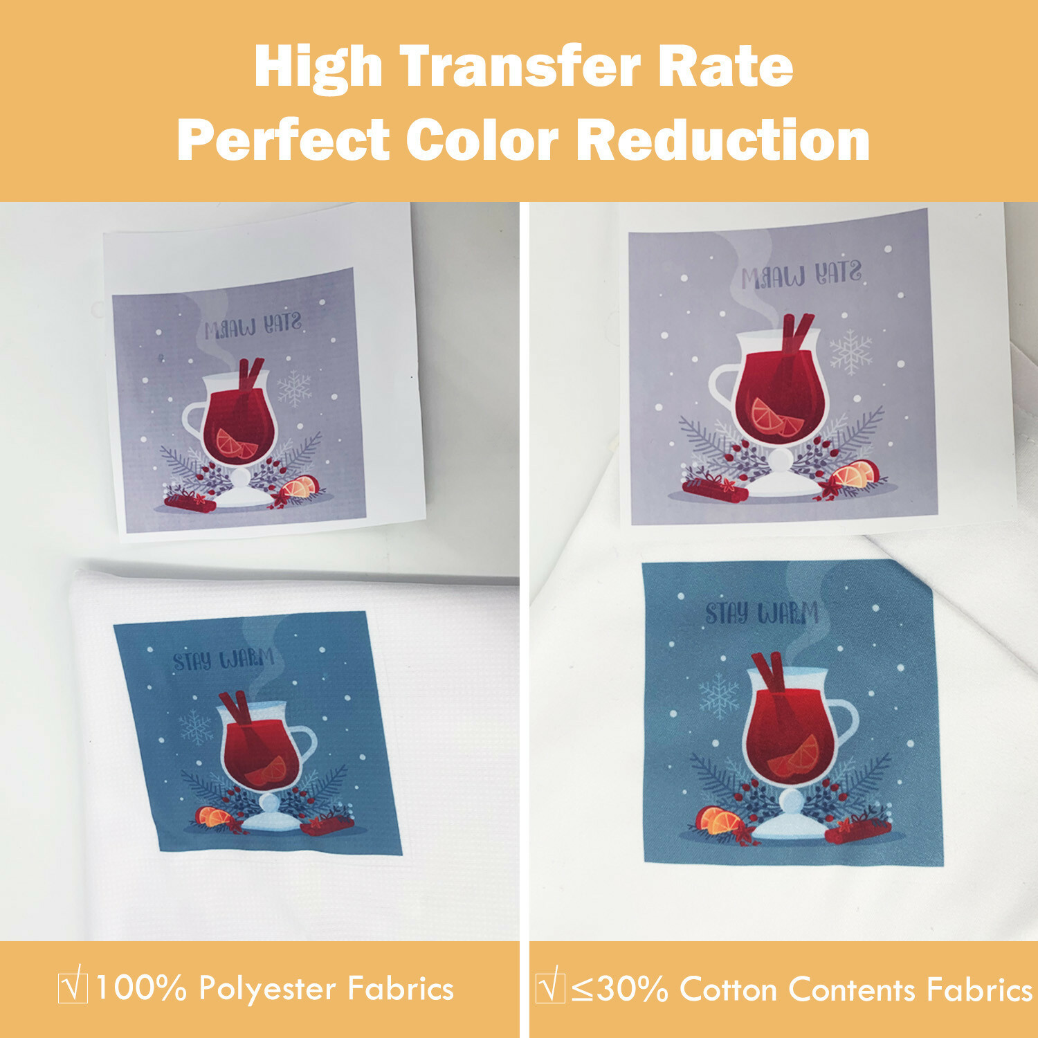 Koala Sublimation Paper 8.5x11 100 PK Sublimation Printer Inkjet Heat Transfer