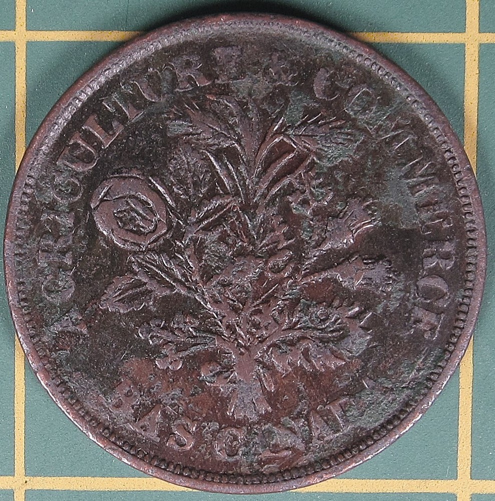 Lower Canada Un Sou token LC-30B