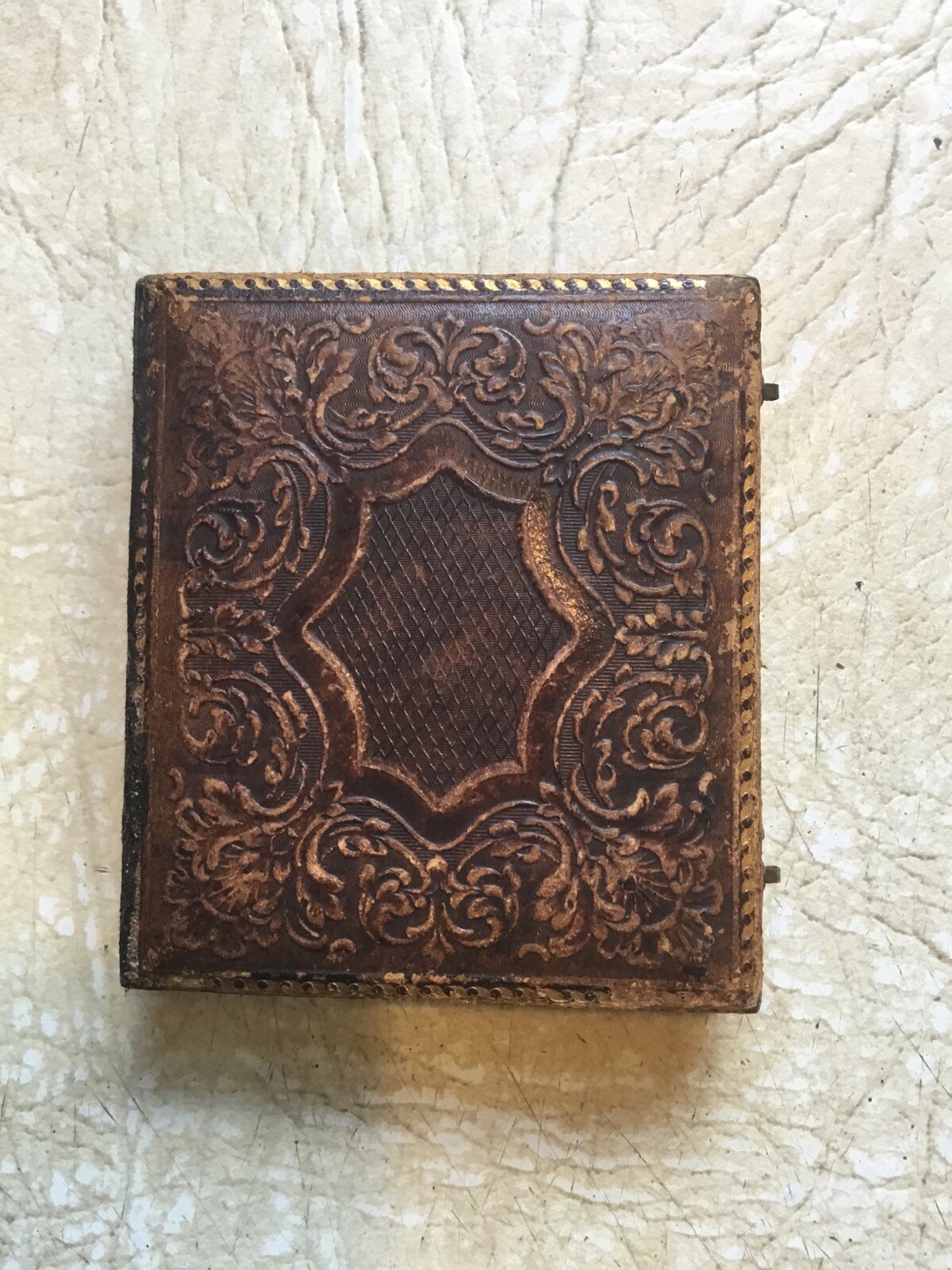 1800 HANDSOME WELL DRESSED AFRICAN AMERICAN MAN SUIT FUR RUG Tin Type Photo