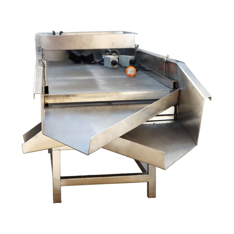 Double Layers Vibrating Screener Platform Shaker 220V Stainless