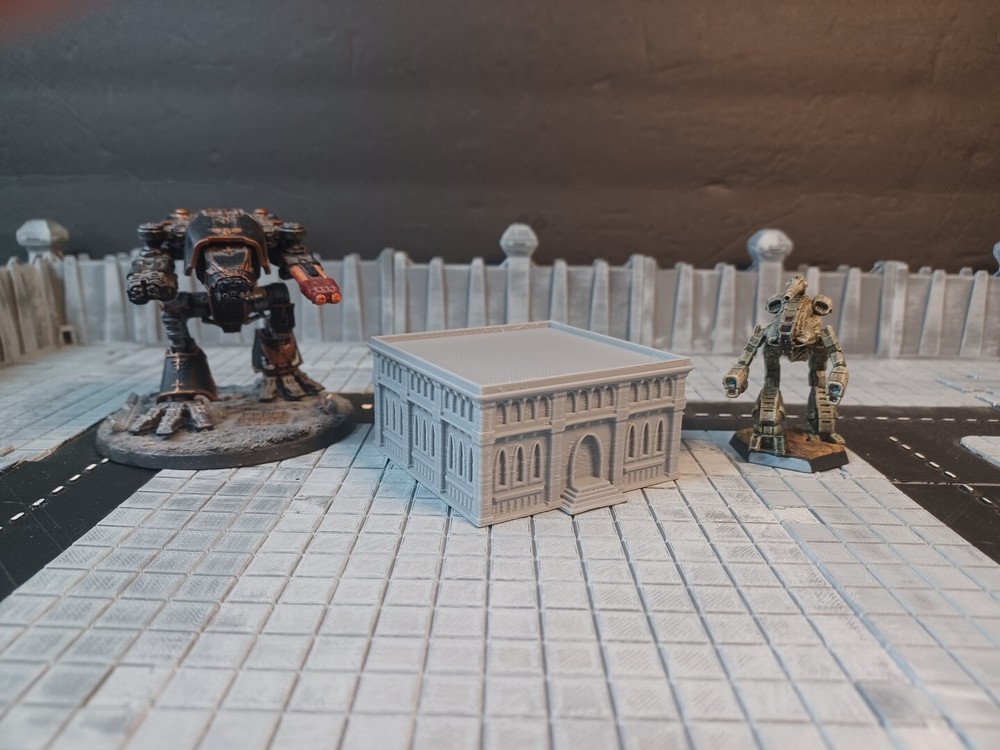Gothic Building 100- Tabletop Wargame Terrain Battletech