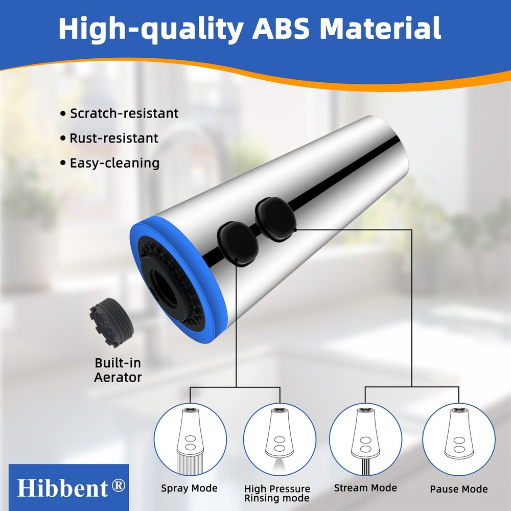 Spray Head Pull Down Kitchen Faucet Replacement Part American Standard 4 Modes