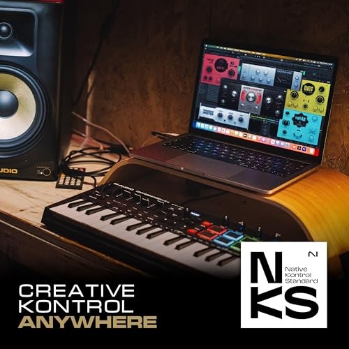 Oxygen Pro Mini 32 Key USB MIDI Keyboard Controller With Beat 32 Mini Keys