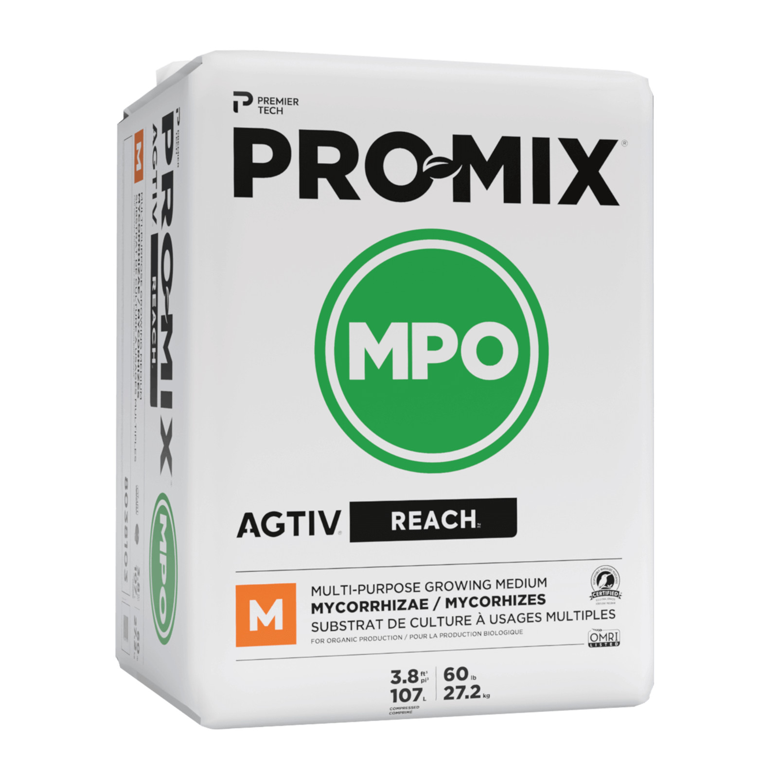 Premier Horticulture PRO-MIX MPO Growing Medium with Mycorrhizae, 3.8CF