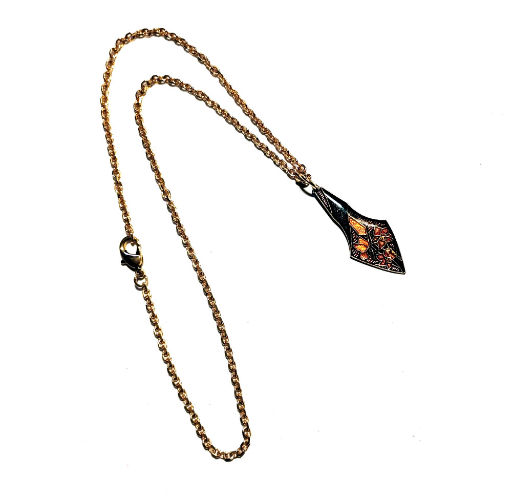 Haunted Ghost Necklace, The Applewhite Bridge Ghost!