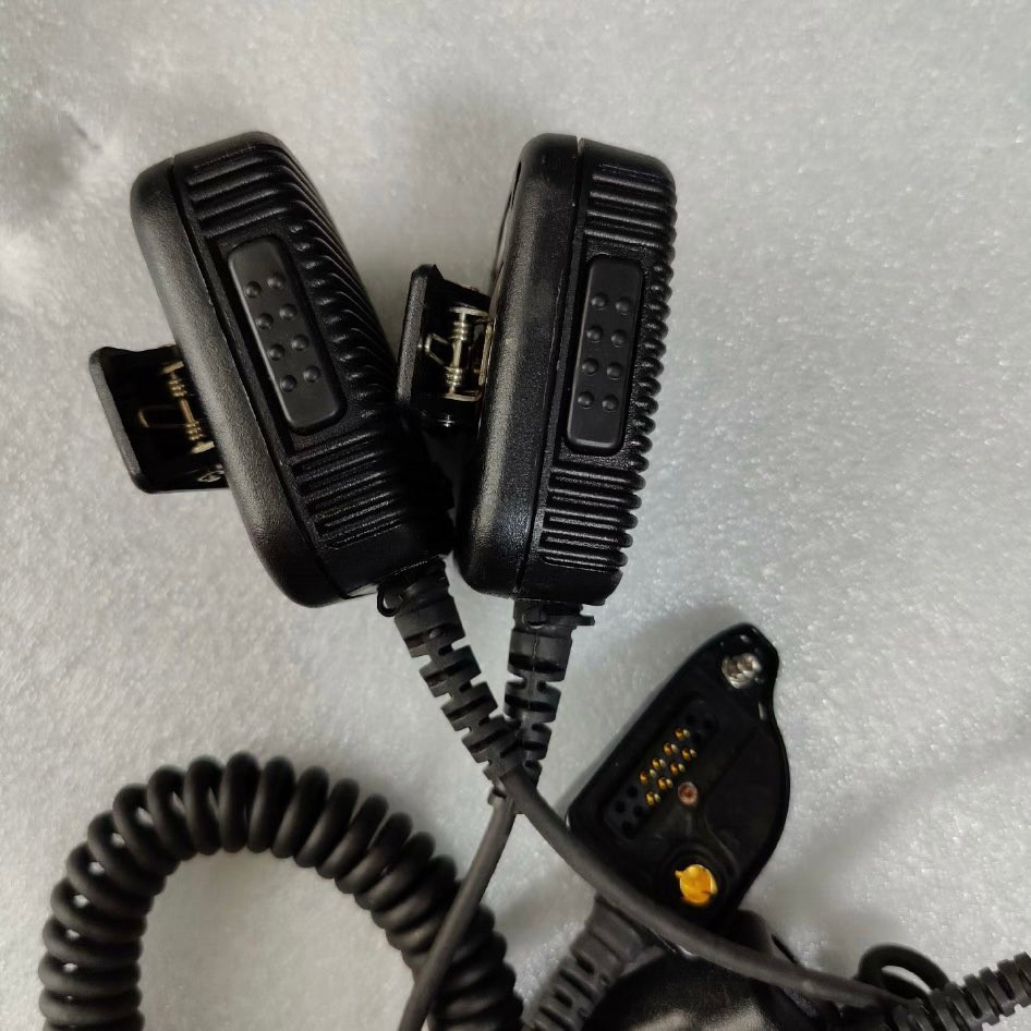 USED HARRIS intercom radio microphone speaker