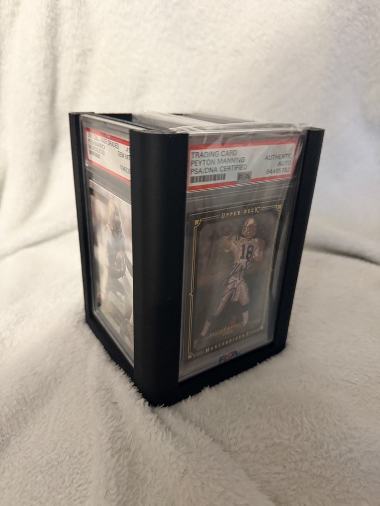 PSA Graded Card Holder And Display. Holds Sleeved/unsleeved Psa Slabs