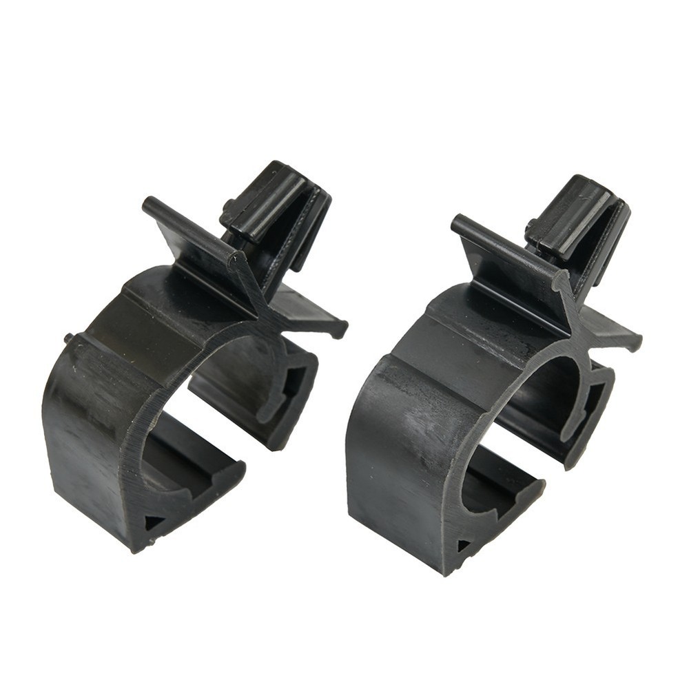 10 Pcs Fasteners Clips Wire Harness Fixing Automatic Route Cable Black Plastic