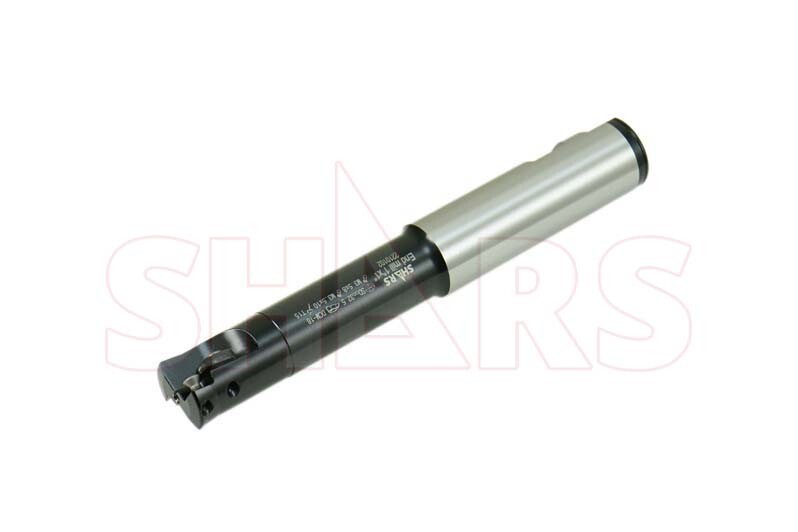 1" High Feed Indexable End Mill 2FL 4 Cutting Edge SDMT Insert save $98 P]