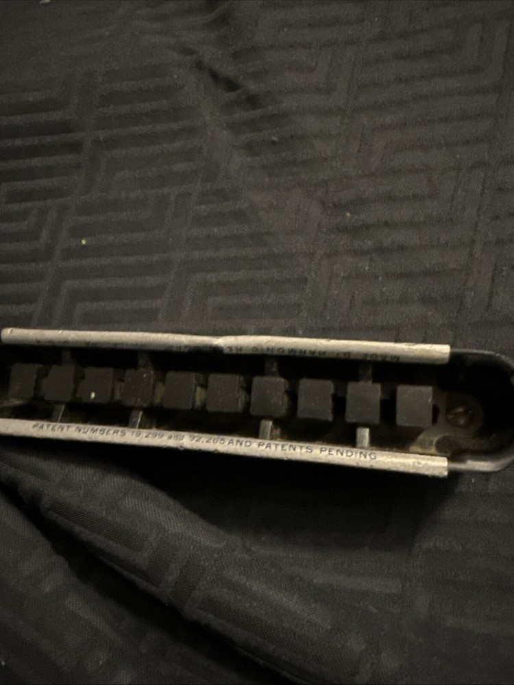 VINTAGE ALL AMERICAN TUNING HARMONICA