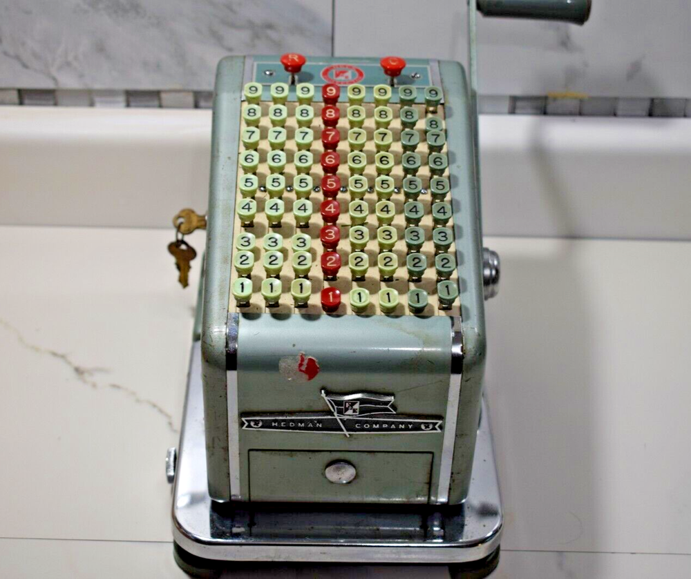 Vintage F & E Check Protector