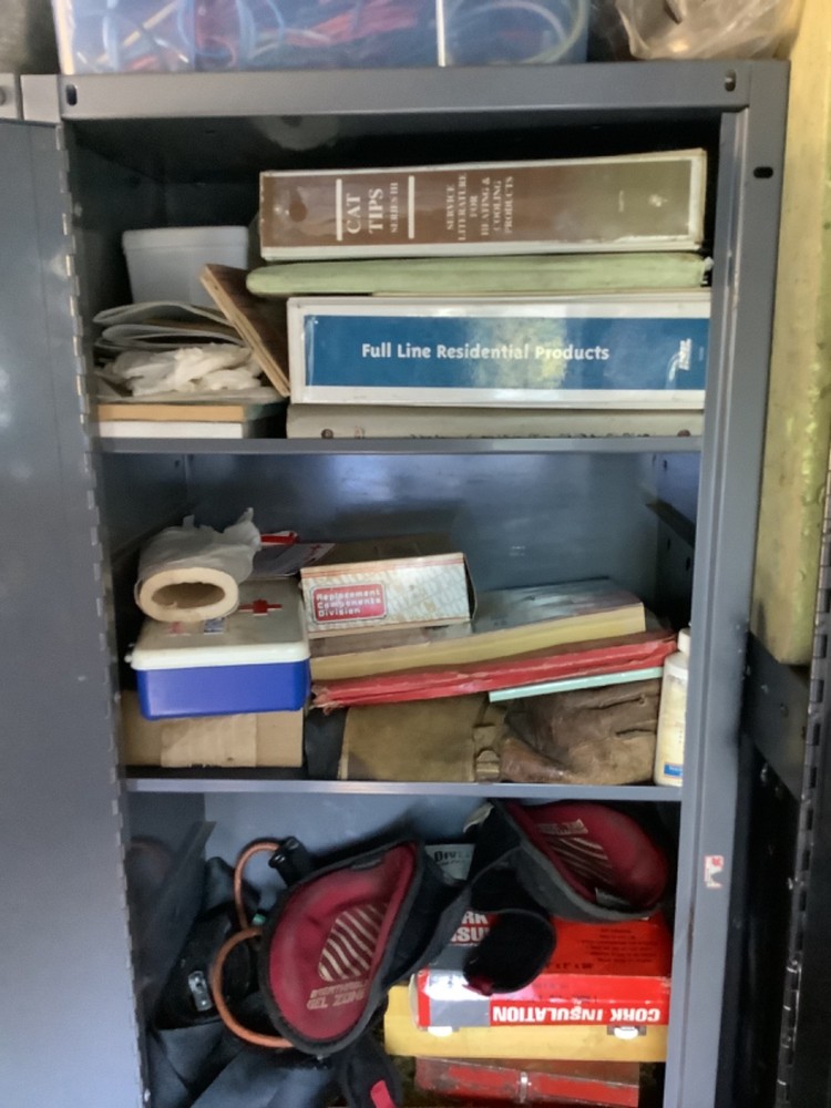 LARGE HVAC TOOLS, SUPPLIES, MATERIALS LOT