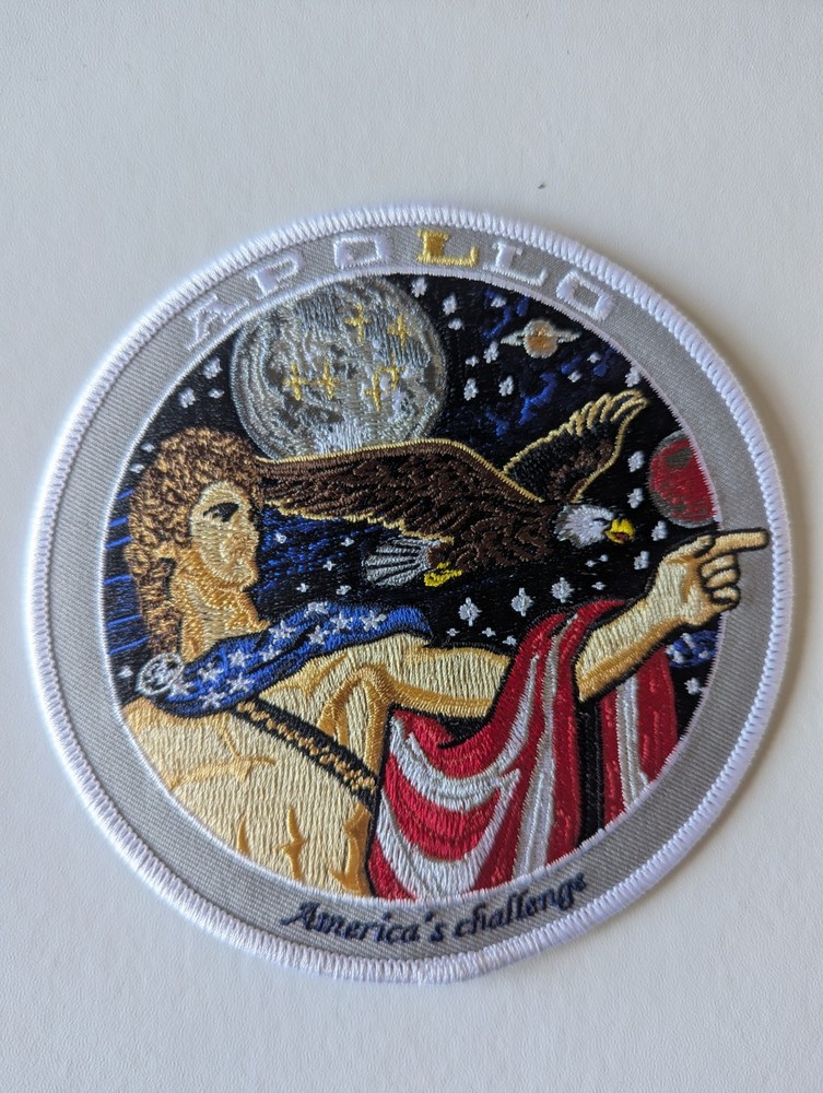 NASA Apollo 17 "Spirit" Commemorative 5" Patch AB Emblems