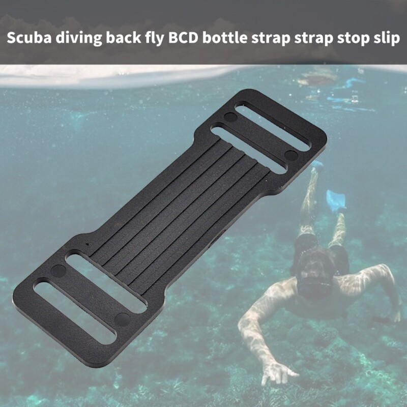 Adjustable Size Dive BCD Shoulder Strap Pad Diving Slip Resistant Grip Pad