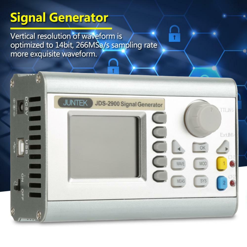 JDS2900 15/60MHz Dual-channel DDS Function Arbitrary Waveform Signal Generator