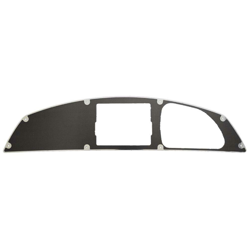 Ranger Boat Blank Dash Panel | Aluminum Silver Black