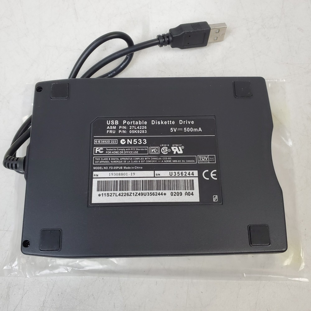 USB 2.0 External USB Floppy Drive New