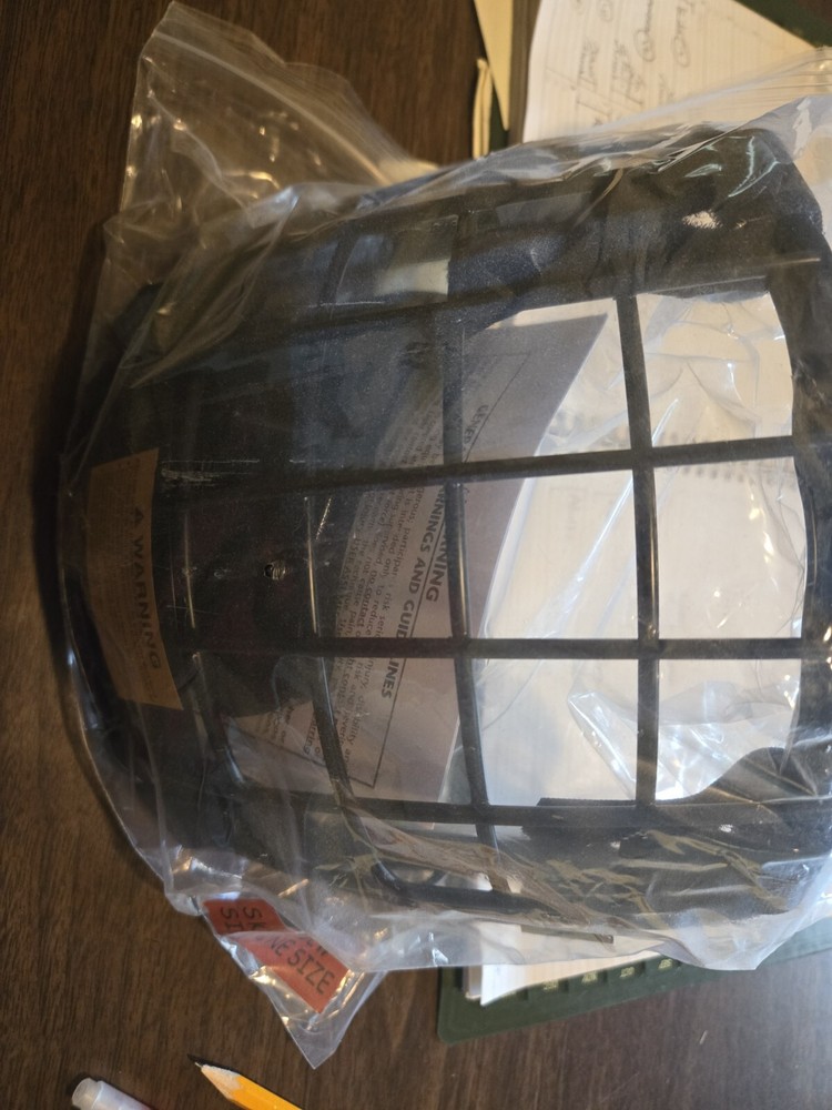 Macho Martial Arts Warrior Face Cage