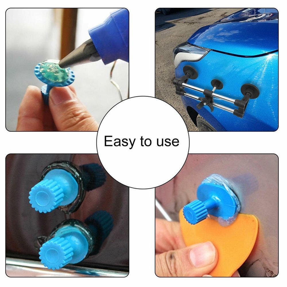 Auto Body Repair Tool Kit Dent Puller Double Pole Bridge Dent Puller Hail Damage