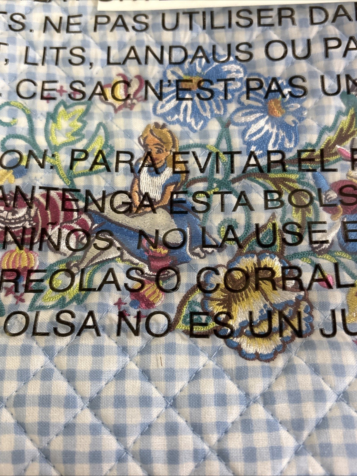 NWT Vera Bradley Disney 100 Alice in Wonderland Small Backpack & RFID Wristlet