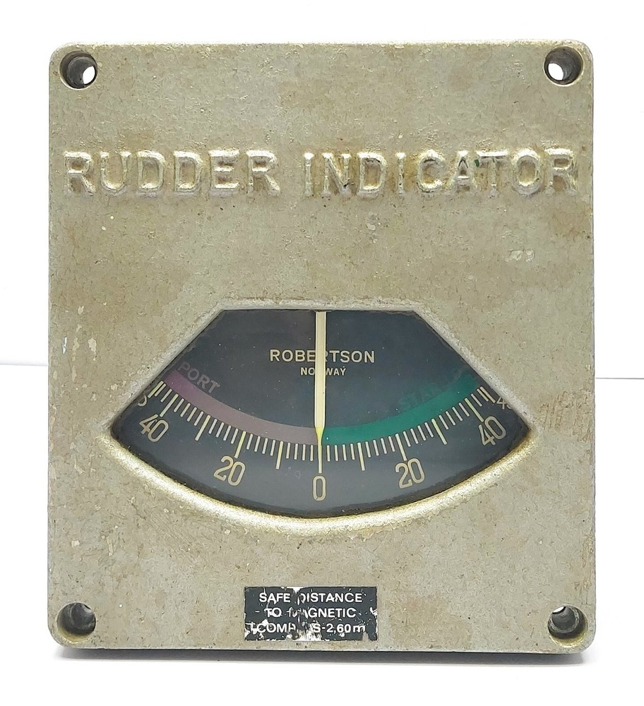 Robertson rudder angle indicator 40-0-40