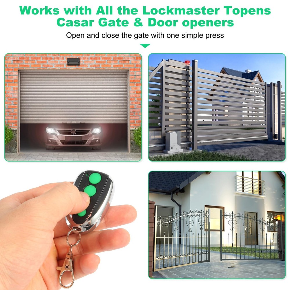 M12 Remote Control Transmitter 433.92 MHz for Automatic Swing Sliding Gate