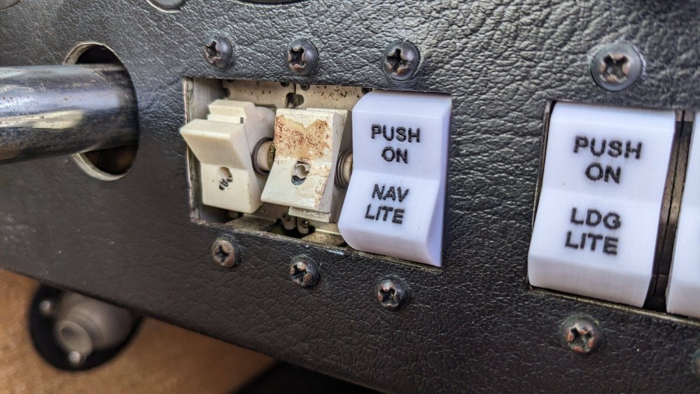 Boost Pump Mooney Klixon Switch Cover