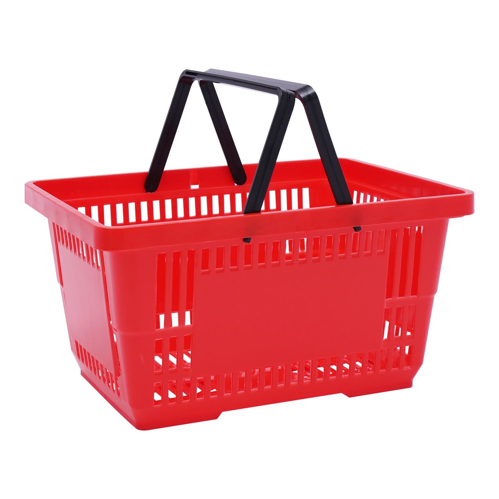 12 Handle Baskets Handheld Retail Store Shopping Grocery 18L 22lbs load-bearing