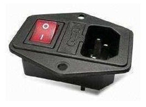 Computer and Arcade Cabinet Switched Power Socket with switch Jamma and Mame