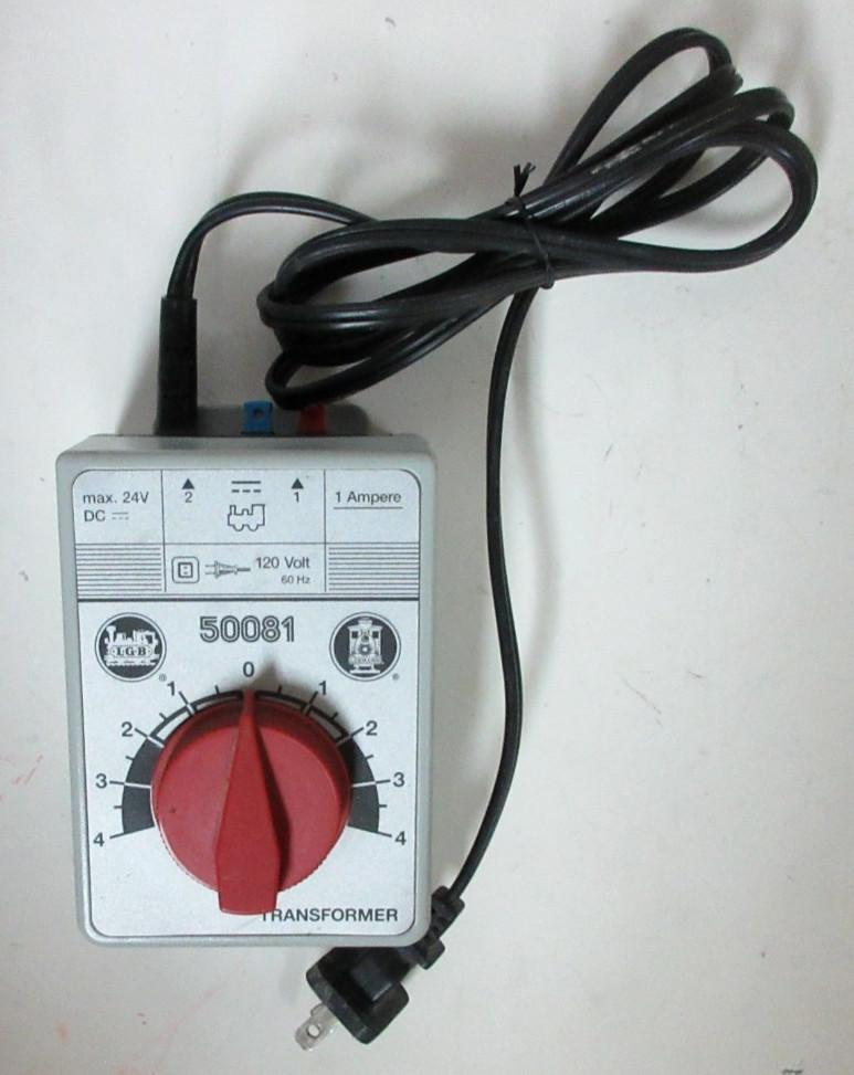 LGB 50081 G Scale Train Transformer Controller 1 Amp