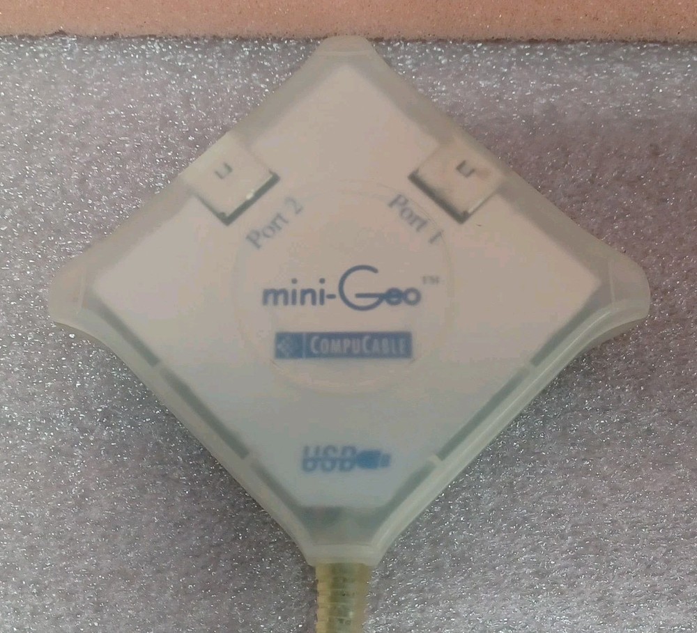 CompuCable Mini-Geo USB to Serial Adapter for Mac