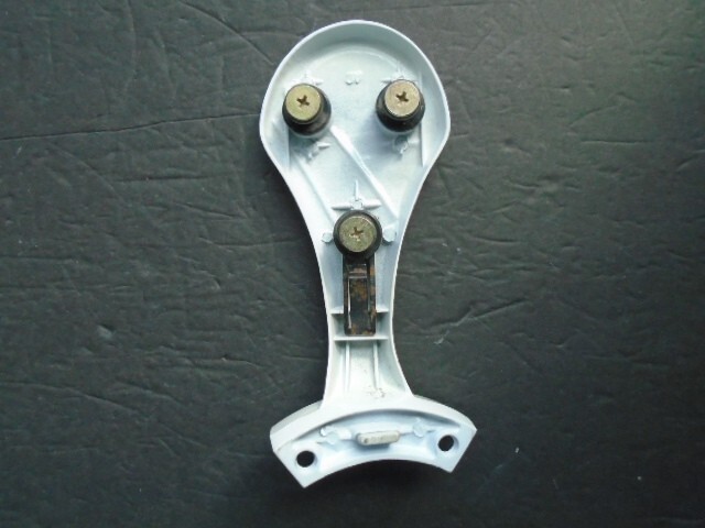 1 HAMPTON BAY REDINGTON IV CEILING FAN REPLACEMENT ARM WHITE SNAP ON