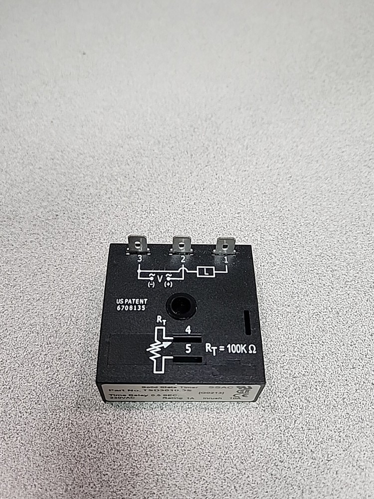 SSAC Part No. TSD3610.5S SOLID STATE TIMER. 230 VAC. TIME DELAY 0.5 SEC.