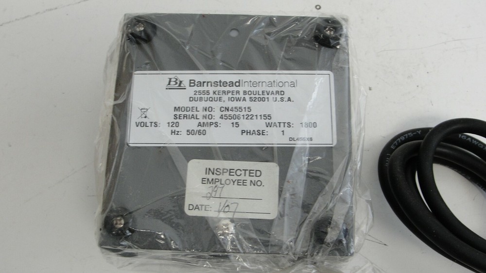 Barnstead CN45515 input controller temperature cycler new