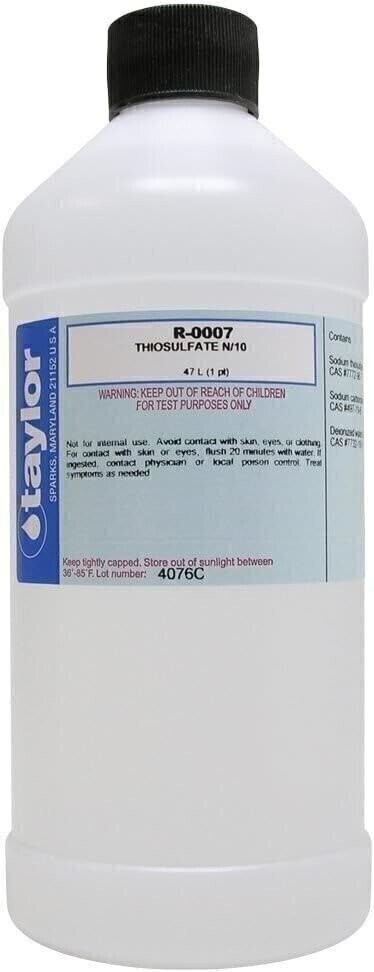 TAYLOR PT THIOSULFATE N/10 R-0007-E