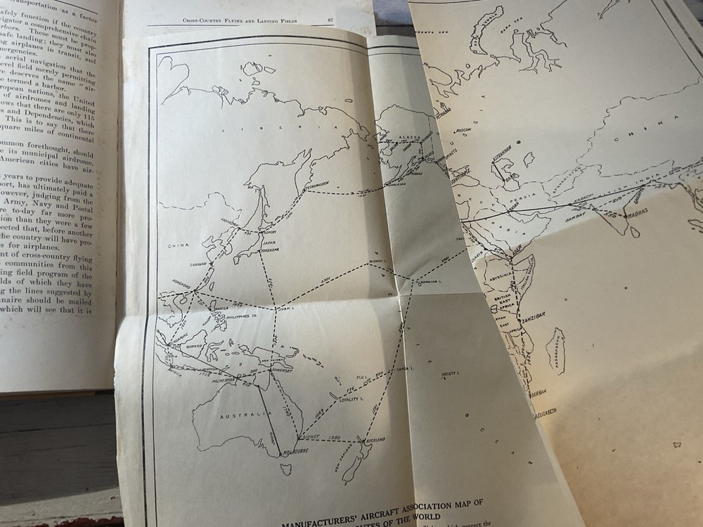 ORIGINAL 1920 AIRCRAFT YEARBOOK