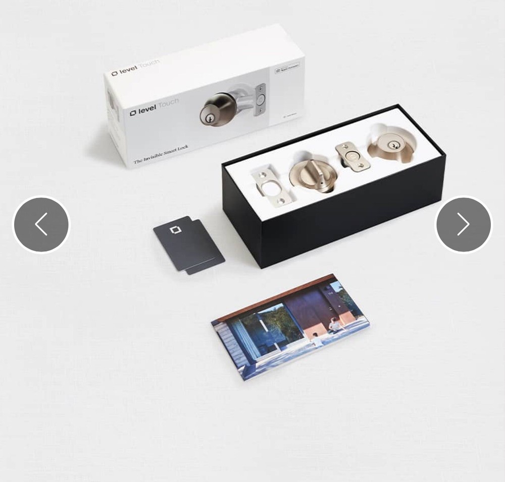 Level Touch Lock Works With Apple Home Ed.