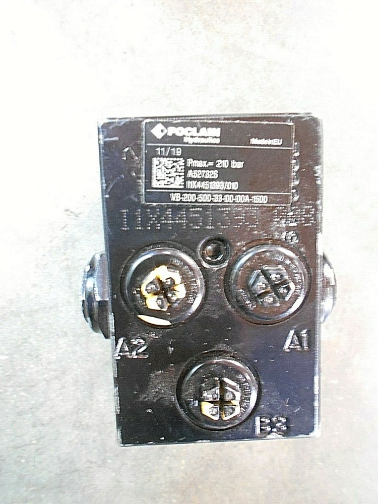 Poclain Accumulator Charging Valve VB-200-500-33-00-00A-1500