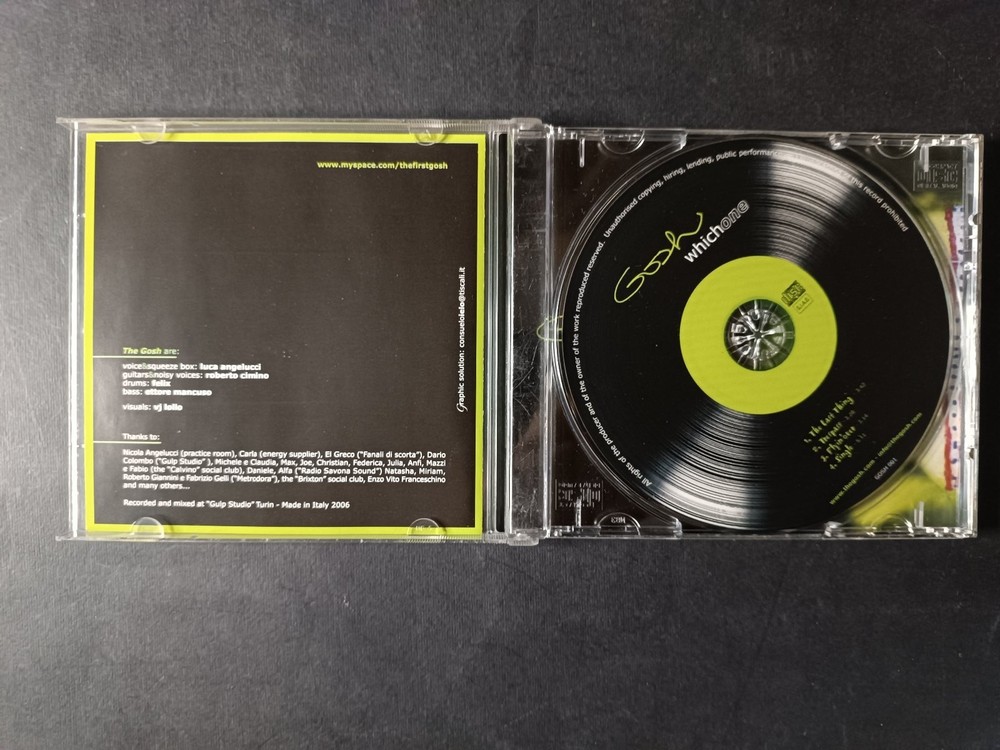 whichone gosh CD
