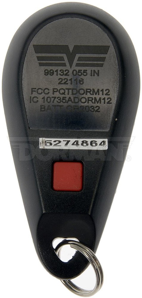 Dorman 99132 Keyless Entry Remote 4 Button Compatible with Select Subaru Models