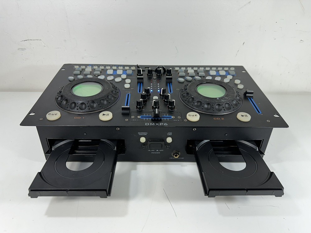 Technical Pro DMXP6 Double CD Mixer with USB, Scratch and BPM ~ Partially Works