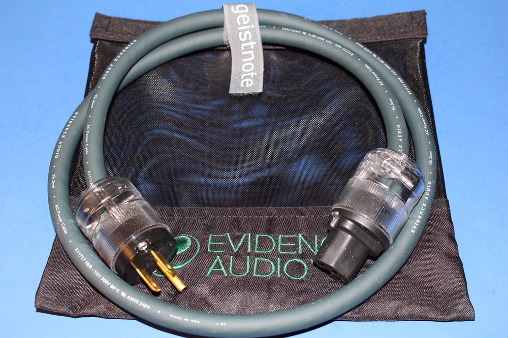 5' Power Cable ~ Evidence Audio The Source 5 ft  ~ FREE BAG