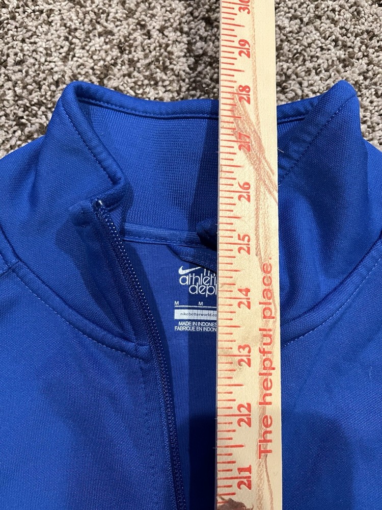 Men’s Nike Blue Track Jacket Medium