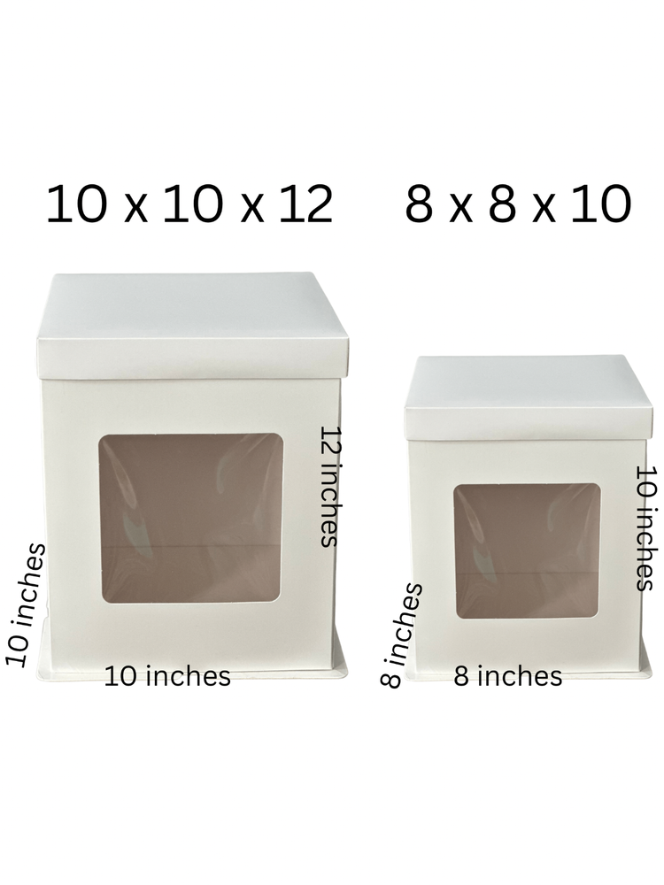 8x8x10 Medium Cake Box